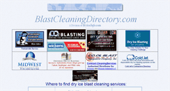 Desktop Screenshot of blastcleaningdirectory.com